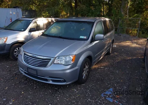 2016 Chrysler Town & Country Touring из США, поврежденный, VIN 2C4RC1BG2GR165143